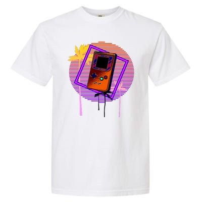 Neon Retro Video Game Garment-Dyed Heavyweight T-Shirt