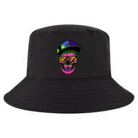 Neon Skeleton Mars Cool Comfort Performance Bucket Hat