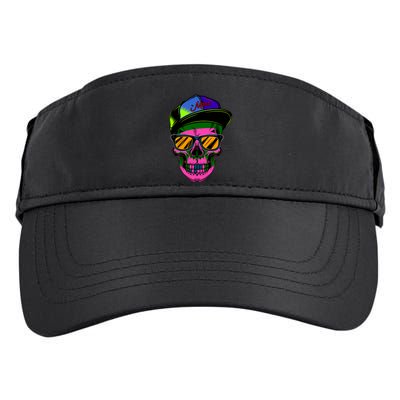 Neon Skeleton Mars Adult Drive Performance Visor