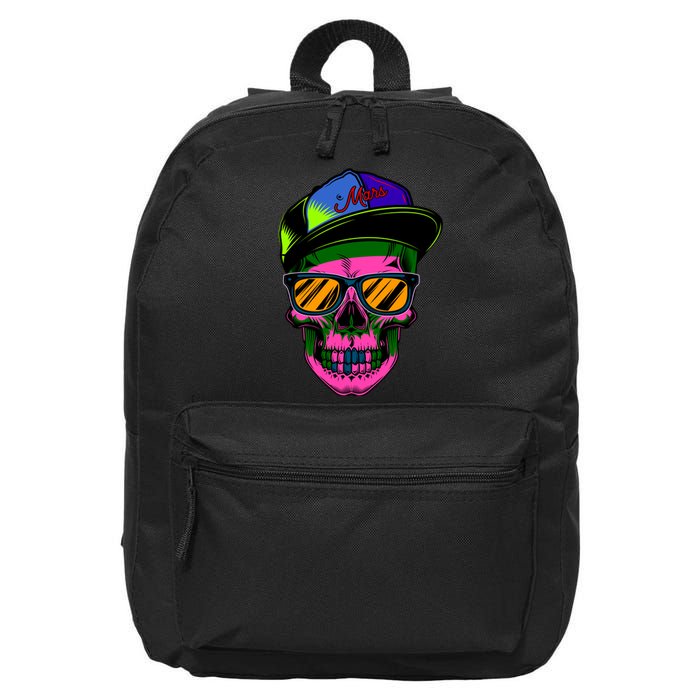 Neon Skeleton Mars 16 in Basic Backpack