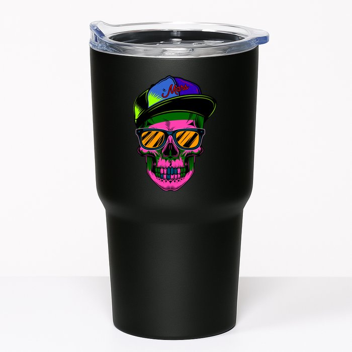 Neon Skeleton Mars Tumbler