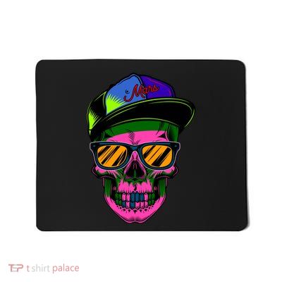 Neon Skeleton Mars Mousepad
