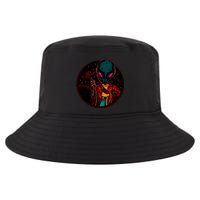Neon Space Alien Cool Comfort Performance Bucket Hat