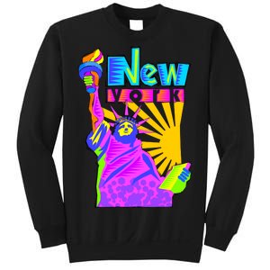 Neon Statue of Liberty Sweatshirt