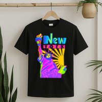 Neon Statue of Liberty T-Shirt