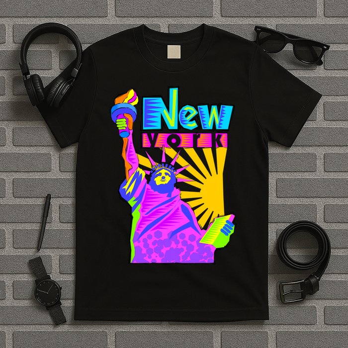 Neon Statue of Liberty T-Shirt