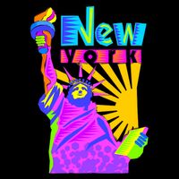Neon Statue of Liberty T-Shirt