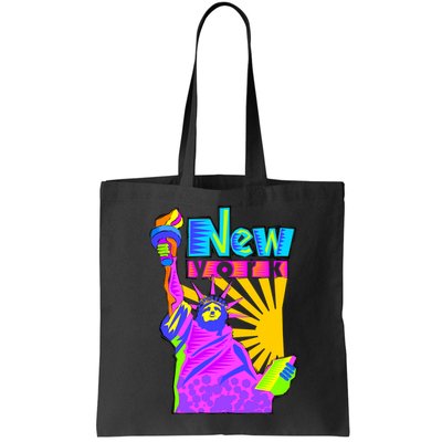 Neon Statue of Liberty Bag