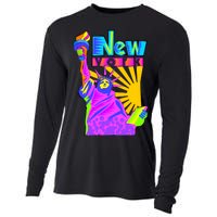 Neon Statue of Liberty Cooling Performance Long Sleeve Crew