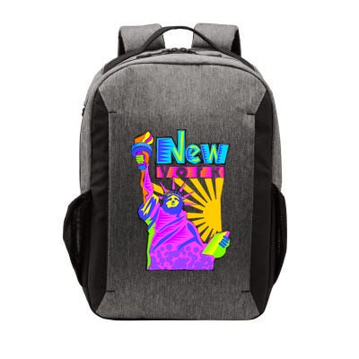 Neon Statue of Liberty Vector Backpack