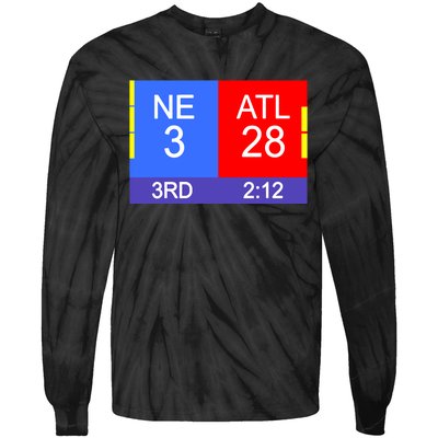 N.E.W. En.G.L.A.N.D. Patriots 328 Atlanta Tie-Dye Long Sleeve Shirt