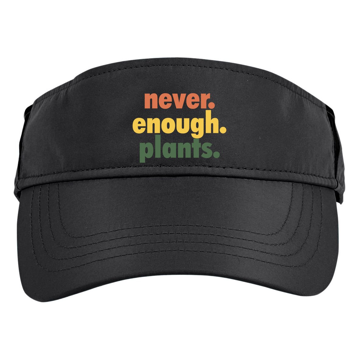 Never Enough Plants Adult Drive Performance Visor