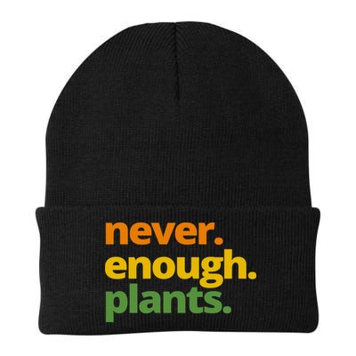 Never Enough Plants Gardening Lover Knit Cap Winter Beanie