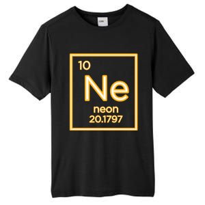 Neon Elet Purple Periodic Table Chemistry Nerd Science Gift Tall Fusion ChromaSoft Performance T-Shirt