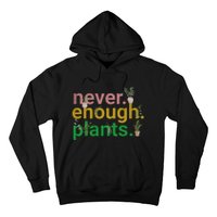 Never Enough Plants Boho Floral Hoodie