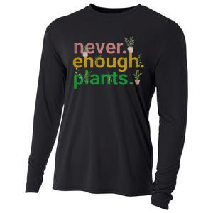 Never Enough Plants Boho Floral Cooling Performance Long Sleeve Crew