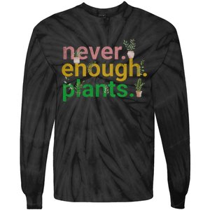 Never Enough Plants Boho Floral Tie-Dye Long Sleeve Shirt