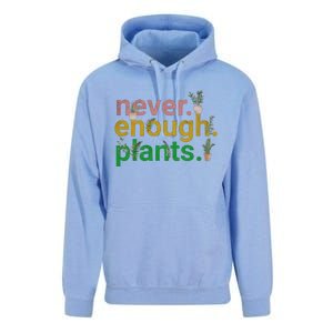 Never Enough Plants Boho Floral Unisex Surf Hoodie