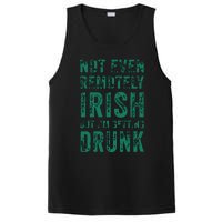 Not Even Remotely Irish But Im Getting Drunk Patricks Day PosiCharge Competitor Tank