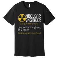 Nuclear Engineer Radioactive Symbol Energy Engineering Premium T-Shirt