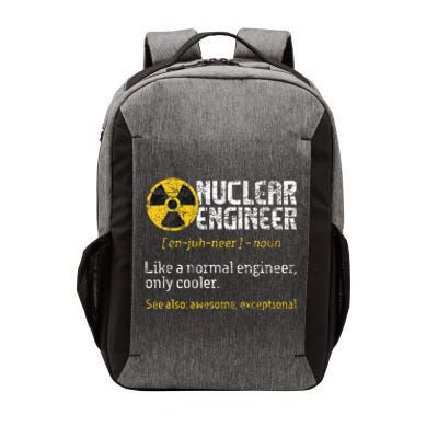 Nuclear Engineer Radioactive Symbol Energy Engineering Vector Backpack