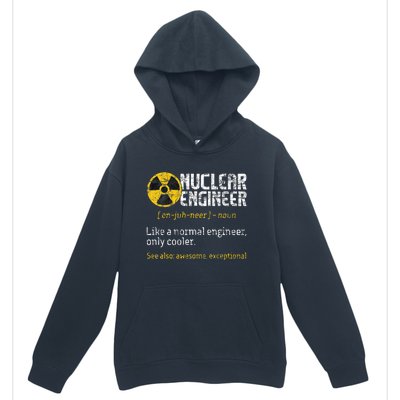 Nuclear Engineer Radioactive Symbol Energy Engineering Urban Pullover Hoodie