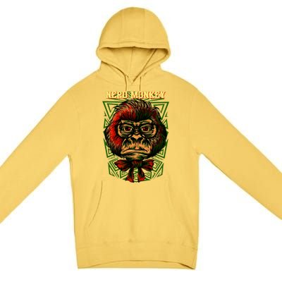 Nerd Monkey Premium Pullover Hoodie