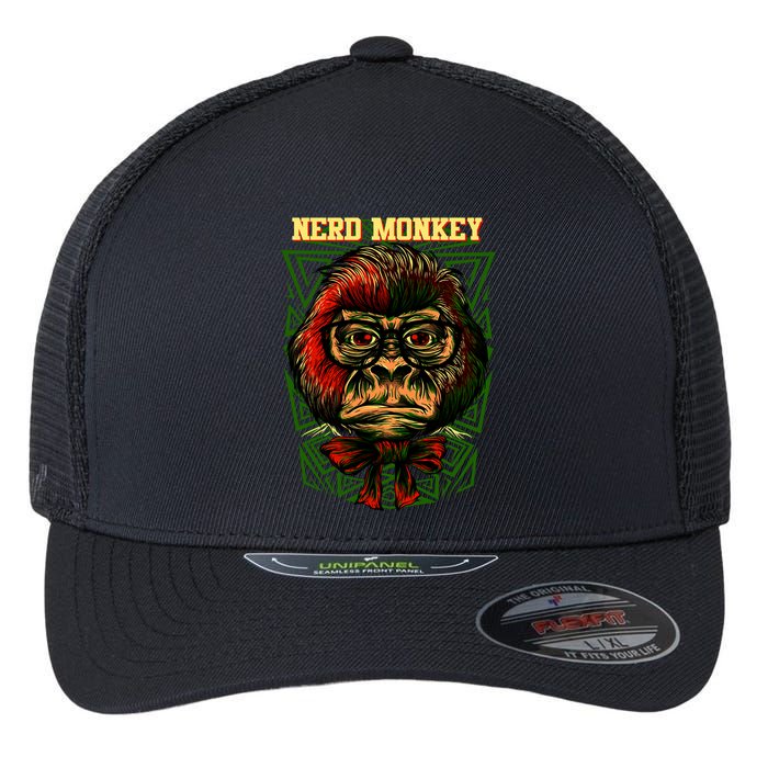 Nerd Monkey Flexfit Unipanel Trucker Cap