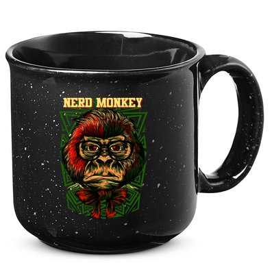 Nerd Monkey 15oz Campfire Ceramic Mug