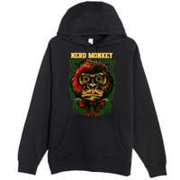 Nerd Monkey Premium Pullover Hoodie
