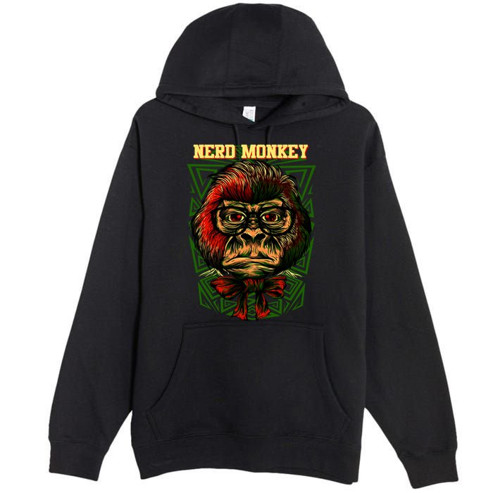 Nerd Monkey Premium Pullover Hoodie