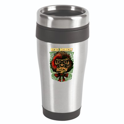 Nerd Monkey 16oz Travel Tumbler