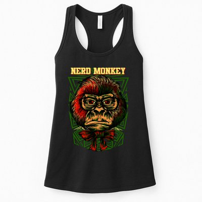 Nerd Monkey Womens Tank Top
