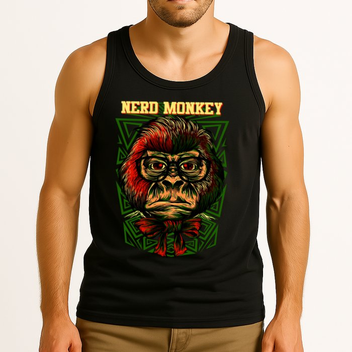Nerd Monkey Tank Top