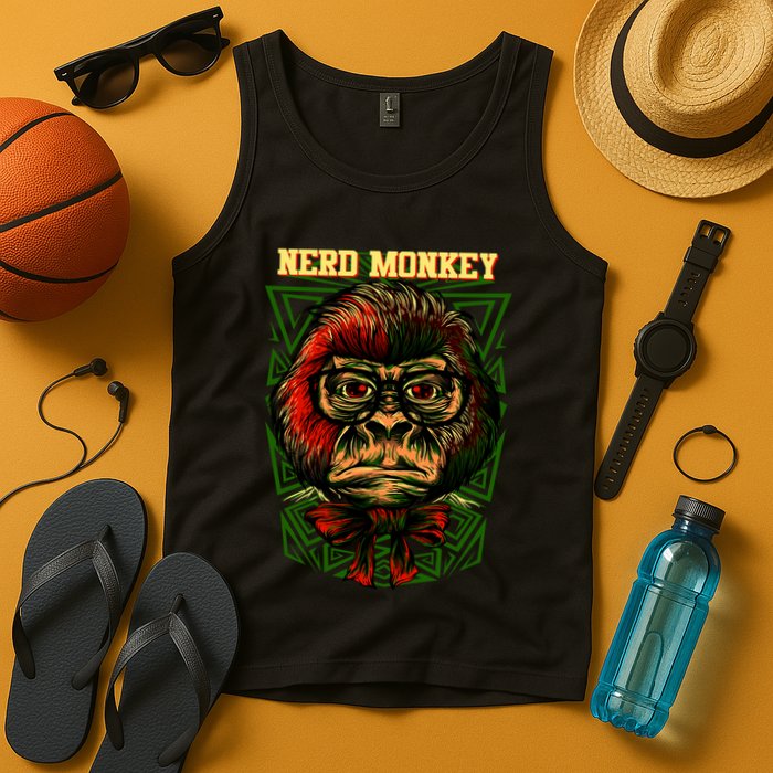 Nerd Monkey Tank Top