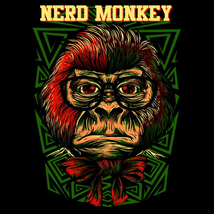 Nerd Monkey Tank Top