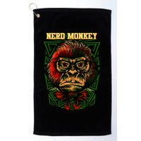 Nerd Monkey Golf Towel