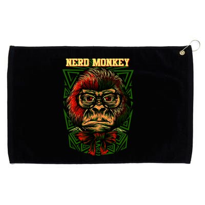 Nerd Monkey Grommeted Golf Towel