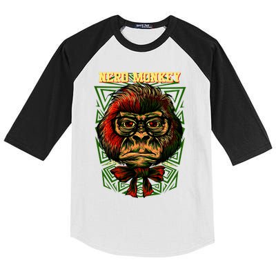 Nerd Monkey Kids Colorblock Raglan Jersey