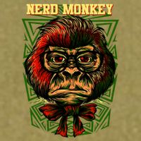 Nerd Monkey Garment-Dyed Women's Muscle Tee