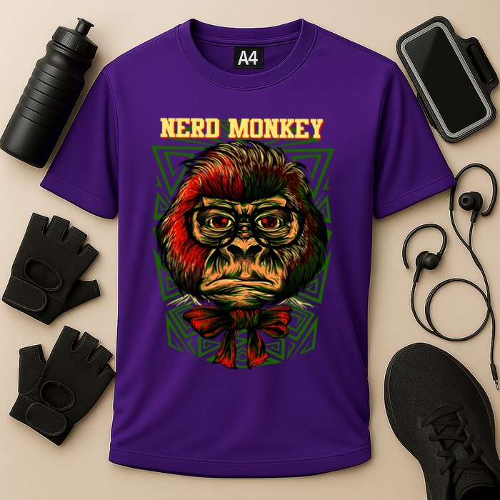 Nerd Monkey Performance Shirt