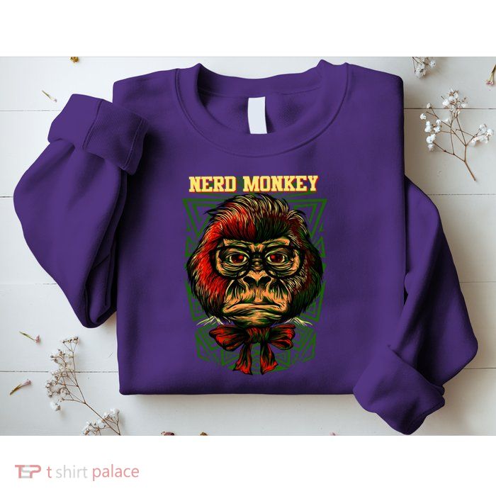 Nerd Monkey Sweatshirt