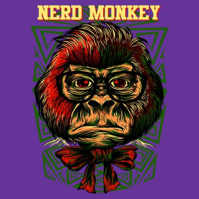 Nerd Monkey T-Shirt