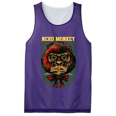Nerd Monkey Mesh Reversible Basketball Jersey Tank