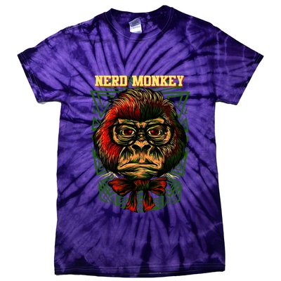 Nerd Monkey Tie-Dye T-Shirt