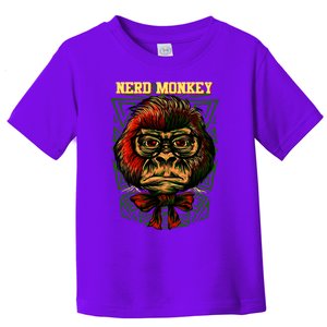 Nerd Monkey Toddler T-Shirt