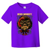 Nerd Monkey Toddler T-Shirt