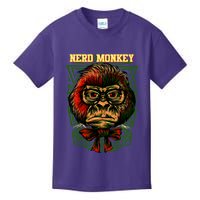 Nerd Monkey Kids T-Shirt