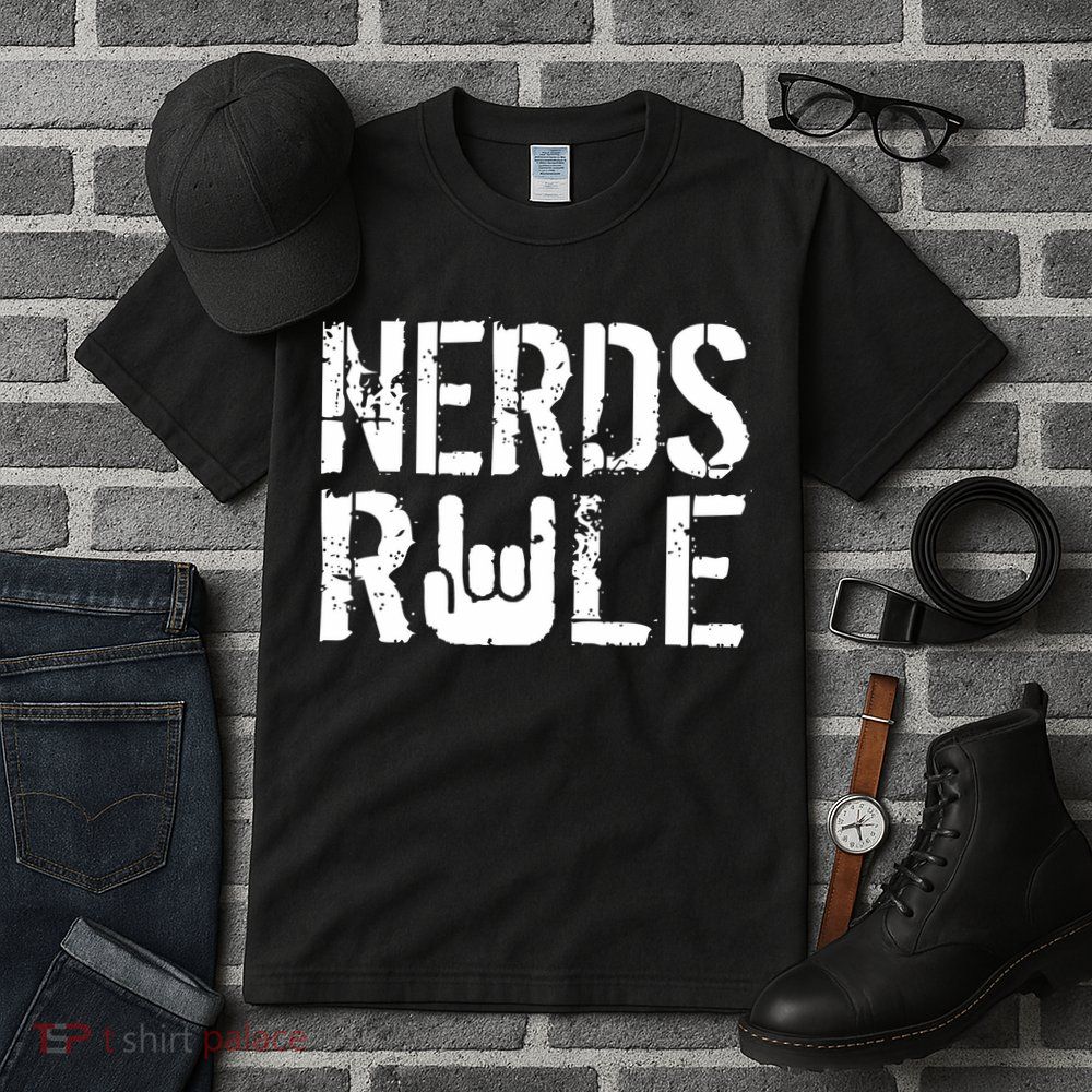 Nerds Rule Tall T-Shirt