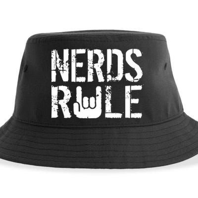 Nerds Rule Sustainable Bucket Hat